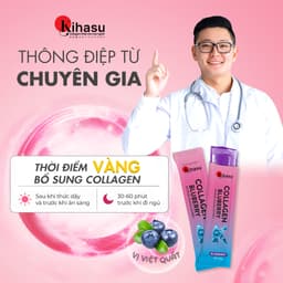 Thumbnail Thạch Collagen Kihasu Vị Việt Quất Làm Đẹp Da Từ Bên Trong, Chống Lão Hóa, Tăng Cường Độ Ẩm, Hương Vị Thơm Ngon Dễ Dùng 3