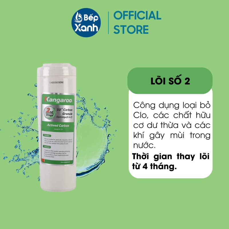 Ảnh Bộ lõi lọc thô Kangaroo số 1,2,3 - Hàng Chính Hãng 4