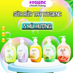 Thumbnail Sữa rửa tay HygienC giữ ẩm, khử mùi dung tích 500ml - HC5 4