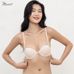 Thumbnail Áo Lót Bra Mustoto Tháo Dây Chống Tụt Multiway 6 Cách Mặc (MA30) 2