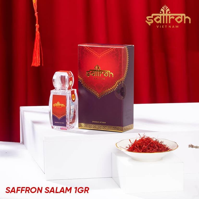 Ảnh Nhụy Hoa Nghệ Tây Saffron Salam 0.5Gram/hộp 2