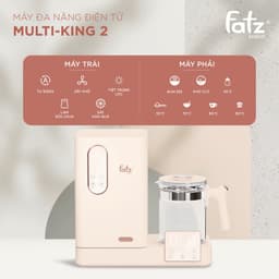 Thumbnail Máy đa năng điện tử (tiệt trùng UVC LED/ sấy khô/ làm sữa chua/ đun & hâm nước) MULTI-KING 2 FATZBABY FB9600RS 4