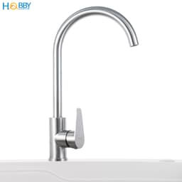 Thumbnail Vòi nước rửa chén bát nóng lạnh inox 304 Hobby Home Decor CRC2 2