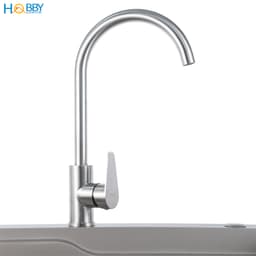 Thumbnail Vòi nước rửa chén bát nóng lạnh inox 304 Hobby Home Decor CRC2 1