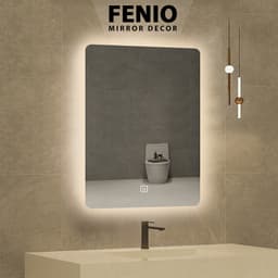 Thumbnail Gương đèn led treo tường nhà tắm Gương hình chữ nhật có led cảm ứng decor phòng toilet (LH) 3