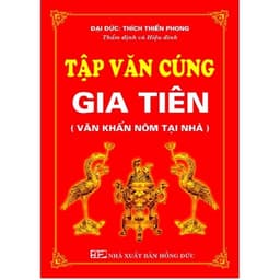 Thumbnail Sách - Combo Tập văn cúng gia tiên + Khoa cúng tổng hợp 1