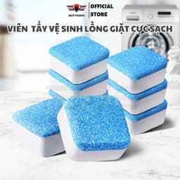 Thumbnail Viên tẩy lồng máy giặt vệ sinh sạch sẽ cặn bã bụi bẩn, tăng tuổi thọ máy giặt - HUY TUONG 1