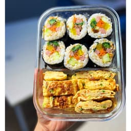Thumbnail Hộp cơm thuỷ tinh chia ngăn Yeahcook, hộp cơm văn phòng tiện ích an toàn vệ sinh 4