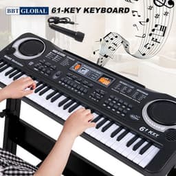 Thumbnail Đàn Organ điện tử 61 phím kèm mic cho bé MQ-6106 1