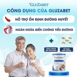 Thumbnail Thùng 12 Tặng 1 Máy MASSA - Gluzabet  Ổn Định Đường Huyết, Ngăn Ngừa Biến Chứng Tiểu Đường, Giảm Tiểu Đêm, Ngủ Ngon 3