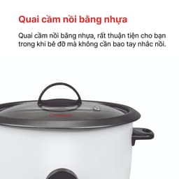 Thumbnail Nồi cơm điện nắp rời 1.8L HAPPYCOOK, HCD-180B 4