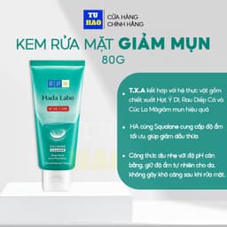 Thumbnail Sữa rửa mặt Hada Labo dưỡng ẩm, dưỡng trắng  80g - Từ Hảo 3