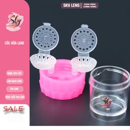 Thumbnail Cốc rửa lens Sky contact lens| Ảnh thật+ Video hướng dẫn Sử Dụng 1