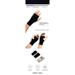 Thumbnail Găng Tay Nam Nữ Unisex Tiện Dụng Chống Nắng Thời Trang Thương Hiệu Y2010 No Style 86 23128 |YaMe| 1
