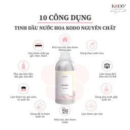 Thumbnail Tinh Dầu Nước Hoa KODO White Tea & Thyme Hương Trà Trắng Và Xạ Hương Làm Thơm Phòng - Classic Collection - 10,50,100ml 3