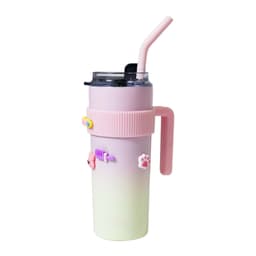 Thumbnail Ly giữ nhiệt La Fonte Sticker 600ml Kèm Ống Hút 012294, Chất liệu thép không gỉ (SUS304) 3