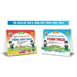 Thumbnail Sách - Bảng Tổng Hợp Công Thức Toán THCS - Phiên Bản 5.0 2
