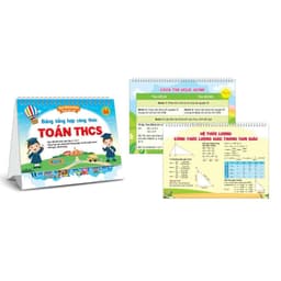 Thumbnail Sách - Bảng Tổng Hợp Công Thức Toán THCS - Phiên Bản 5.0 1