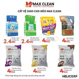 Thumbnail Cát Mèo, Cát Vệ Sinh Cho Mèo Max Clean - HeLiCorp 1