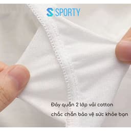 Thumbnail Quần lót giấy cotton DP3 SPORTY một set sử dụng một lần cho mẹ bầu sau sinh hoặc đi du lịch dã ngoại 4