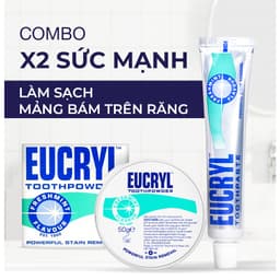 Thumbnail Combo Kem đánh răng Eucryl 62g + Bột tẩy trắng răng Eucryl 50g 3