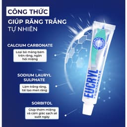 Thumbnail Kem Đánh Răng Bạc Hà Tẩy Trắng Eucryl Toothpaste 62g 4