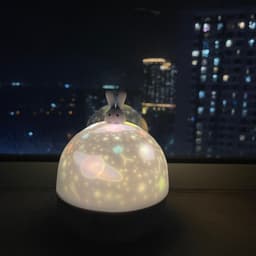 Thumbnail Đèn Led chiếu sao Saby hình galaxy dải ngân hà,loa bluetooth, BH 12 tháng pin sạc, xoay 360 độ 3