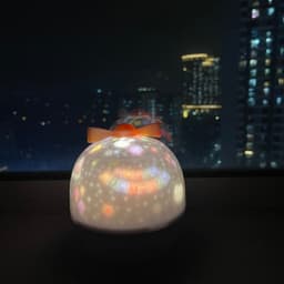 Thumbnail Đèn led chiếu hình Saby hình phim chiếu Thỏ sinh nhật,đèn chiếu trần 3D phát nhạc loa bluetooth 2