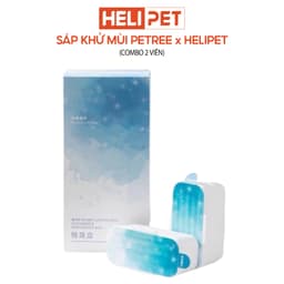 Thumbnail COMBO 2 Cục Khử Mùi Máy Dọn Vệ Sinh Cho Mèo Petree x HeLiPet Chính Hãng 2