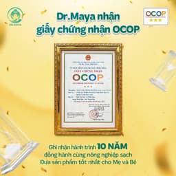 Thumbnail Ngũ cốc bầu Lạc Lạc plus DR.MAYA hộp 30 gói/600gram 4