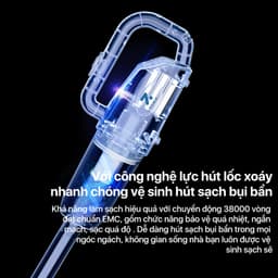 Thumbnail Máy hút bụi không dây ZOLELE  cầm tay đa năng 7500PA công suất mạnh WV101 - Chính hãng 4