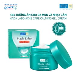 Thumbnail Gel dưỡng ẩm cho da mụn, nhạy cảm Hada Labo Acne Care Calming Gel Cream 50g 2