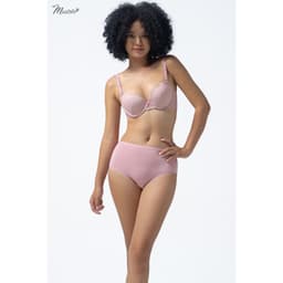 Thumbnail Áo Lót Nữ Mustoto Bra Ren Phối Lưới Mút Mỏng Nhẹ Có Gọng (MA19) 2