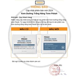 Thumbnail Kem Dưỡng Trắng Nâng Tone Da PEKAH Melting Snow Whitening Cream 50ml 2