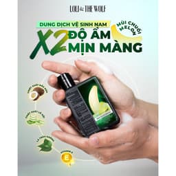 Thumbnail Dung Dịch Vệ Sinh Nam Giới Loli & The Wolf On Hương Chuối Melon Tươi Mát Cuốn Hút Chai 80ml 1