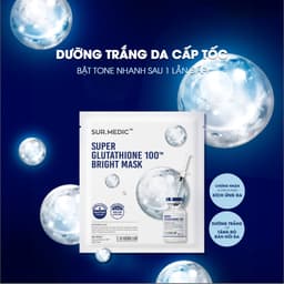 Thumbnail Combo 10 Mặt Nạ Dưỡng Sáng SUR.MEDIC Bright Glutathione Mask 30g x 10 1