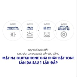 Thumbnail Combo 10 Mặt Nạ Dưỡng Sáng SUR.MEDIC Bright Glutathione Mask 30g x 10 3