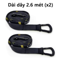Thumbnail Vòng Treo Tập Gym Cleacco – Gymnastic Rings Có Vạch Đo, Khóa Cài Chắc, Dụng Cụ Tập Thể Lực Tại Nhà ,bảo hành chính hãng 3