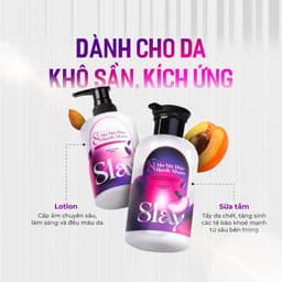 Thumbnail Sữa Tắm & Sữa Dưỡng Thể Body Lotion SLAY Hương Mơ Má Đào & Hạnh Nhân 200ml/500ml 4