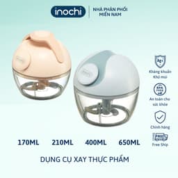 Thumbnail Dụng cụ xay tỏi ớt Inochi. lưỡi dao bén, nhựa cao cấp an toàn cho sức khỏe. Máy xay tỏi ớt cầm tay nhỏ gọn, dễ vệ sinh 3