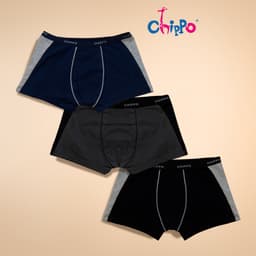 Thumbnail Combo 3 chiếc Quần boxer bé trai Chippo quần lót bé trai từ 5 đến 16 tuổi (30 đến 60kg) chất vải cotton cao cấp 1