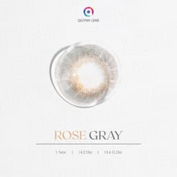 Thumbnail Kính áp tròng QUYNH LENS Rose Gray 0-8 độ 1