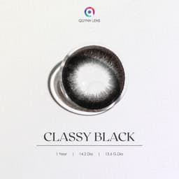 Thumbnail Kính áp tròng QUYNH LENS Classy Black 0-8 độ 1