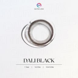Thumbnail Kính áp tròng QUYNH LENS Dali Black 0-8 độ 1