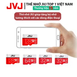 Thumbnail Thẻ nhớ 32Gb 64gb 128gb 256gb JVJ Pro U3 Class 10–chuyên dụng cho CAMERA, Điện thoại, Máy ảnh,.. Bảo hành 9 năm 1 đổi 1 4