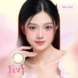 Thumbnail Luxury lens DOLL EYES - Yeri milktea brown 3