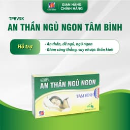 Thumbnail An thần ngủ ngon Tâm Bình 30v - Hỗ trợ giảm mất ngủ, ngủ không sâu giấc, lo âu, căng thẳng, giảm stress 1