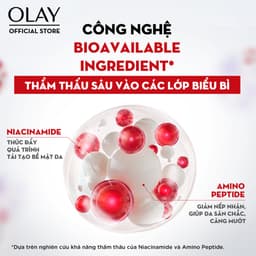 Thumbnail Combo 3: Kem Dưỡng Ẩm OLAY REGENERIST Ngày & Đêm + Serum Căng Mướt, Sáng Khỏe & Phục Hồi Dấu Hiệu Lão Hóa (50GX2 + 50ML) 4