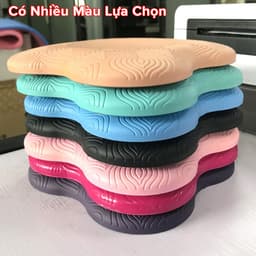 Thumbnail Đệm Kê Bảo Vệ Gối, Đầu, Khủy Tay Tập Yoga Đệm PAD 120g Cao Su Hỗ Trợ Giảm Đau Đầu Gối Các Tư Thế YOGA Chính Hãng Amalife 4