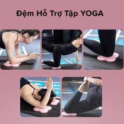Thumbnail Đệm Kê Bảo Vệ Gối, Đầu, Khủy Tay Tập Yoga Đệm PAD 120g Cao Su Hỗ Trợ Giảm Đau Đầu Gối Các Tư Thế YOGA Chính Hãng Amalife 2